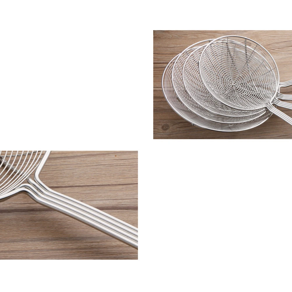 Stainless Steel Colander 14Cm Long Handle Strainer For Soup Noodles Vegetables Oil Separation Kitchen Tool Wire Mesh
Stainless Steel Colander 14Cm Long Handle Strainer For Soup Noodles Vegetables Oil Separation Kitchen Tool Wire Mesh