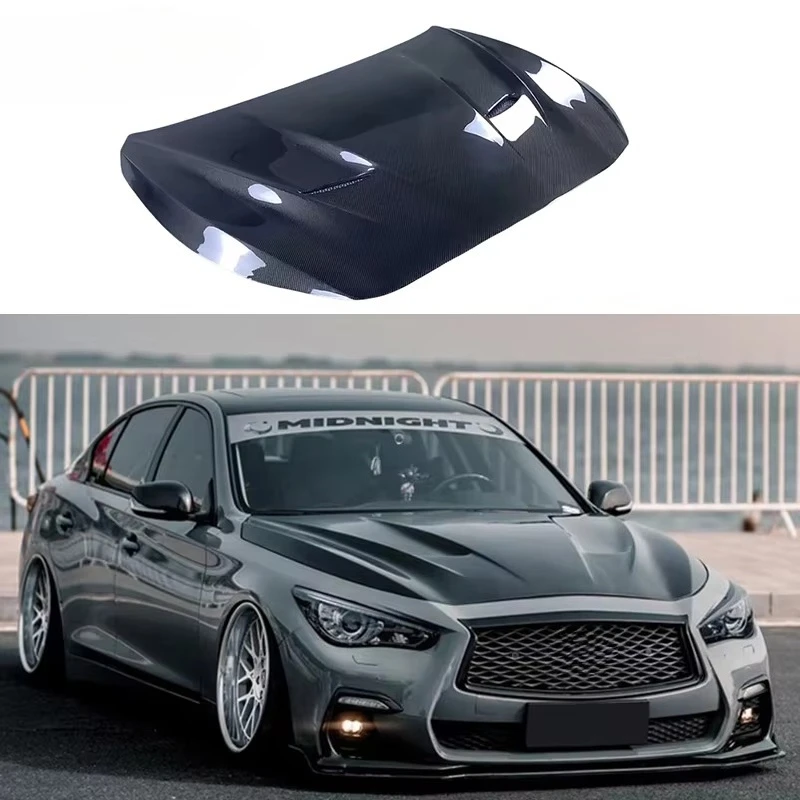 Q50 MBJ Style High Quality Carbon Fiber Engine Hood Engine Bonnet Engine Cover for Q50
Q50 MBJ Style High Quality Carbon Fiber Engine Hood Engine Bonnet Engine Cover for Q50