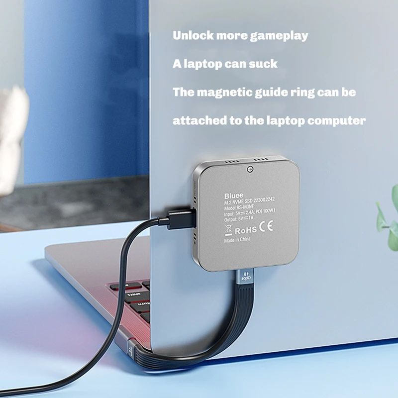 【BUY NOW】8-in-1 M.2 SSD Enclosure USB C Hub Adapter 10Gbps HDMI-Compatible USB-C 3.2&USB-A 3.2 M.2 NVME 2230 SATA SSD 2TB
【BUY NOW】8-in-1 M.2 SSD Enclosure USB C Hub Adapter 10Gbps HDMI-Compatible USB-C 3.2&USB-A 3.2 M.2 NVME 2230 SATA SSD 2TB
