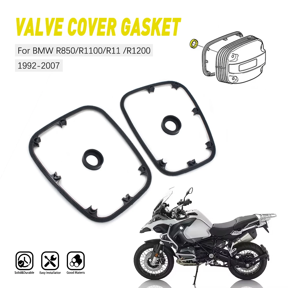 Valve Cover Gasket Set for BMW Oilhead R850C R850GS R850 R1100GS R1100R R850RT R1100RS R1100S R1150GS R1150R R1150RS R1150RT
Valve Cover Gasket Set for BMW Oilhead R850C R850GS R850 R1100GS R1100R R850RT R1100RS R1100S R1150GS R1150R R1150RS R1150RT