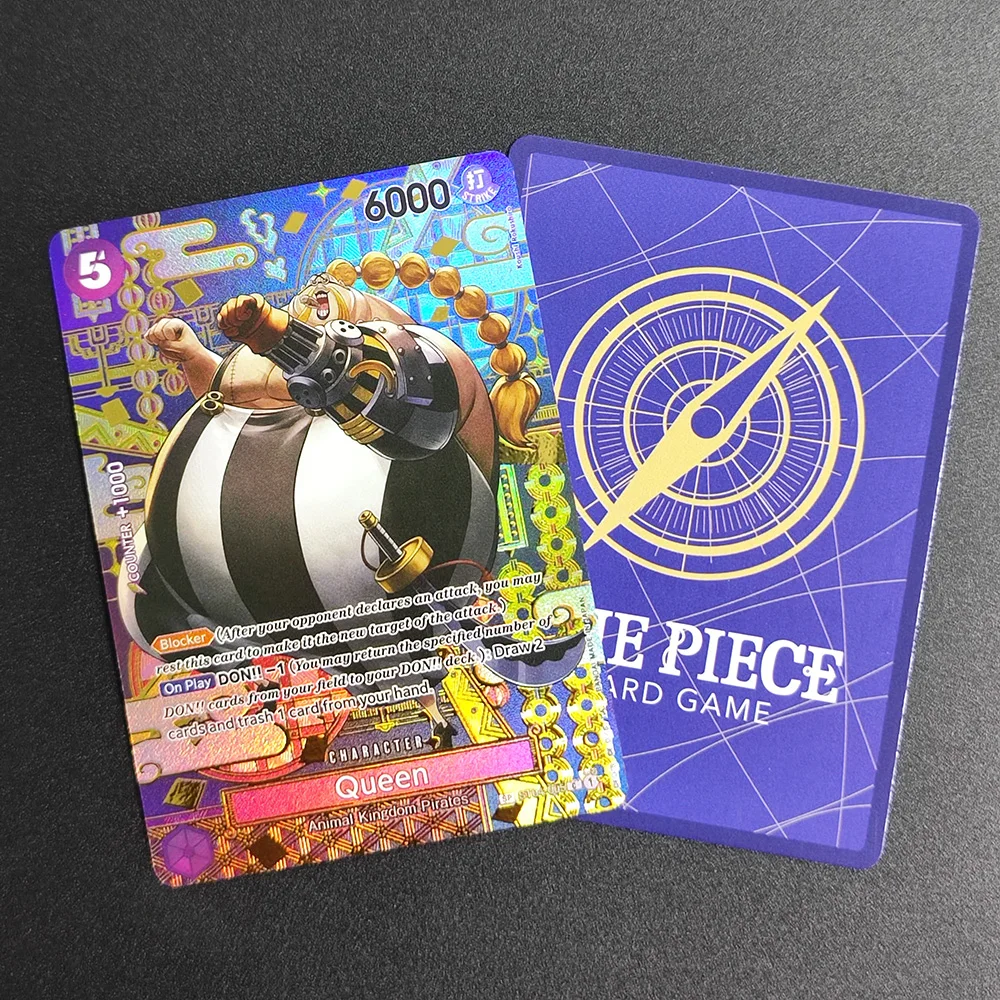 Proxy One Piece Card 2024 One Piece EN OP08 Queen ST04-005 Super Rare Collectibles Card Single Classic Anime Cards Toys
Proxy One Piece Card 2024 One Piece EN OP08 Queen ST04-005 Super Rare Collectibles Card Single Classic Anime Cards Toys