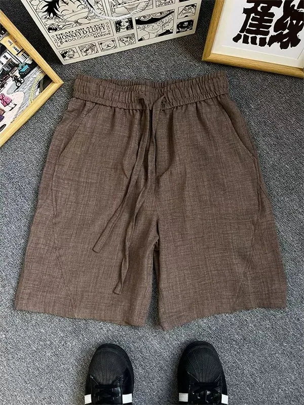 Casual Linen Patchwork Men's Shorts Summer Outdoor Sports Straight Leg Loose Fit Five-Quarter Length Trousers
Casual Linen Patchwork Men's Shorts Summer Outdoor Sports Straight Leg Loose Fit Five-Quarter Length Trousers