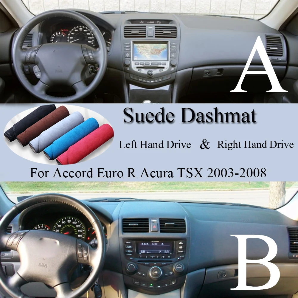 Замшевый коврик для приборной панели для Honda Accord 7-го поколения Euro R Acura TSX Coupe 2003-2008, коврик для приборной панели, коврик для приборной панели, коврик, аксессуары для автостайлинга
Замшевый коврик для приборной панели для Honda Accord 7-го поколения Euro R Acura TSX Coupe 2003-2008, коврик для приборной панели, коврик для приборной панели, коврик, аксессуары для автостайлинга