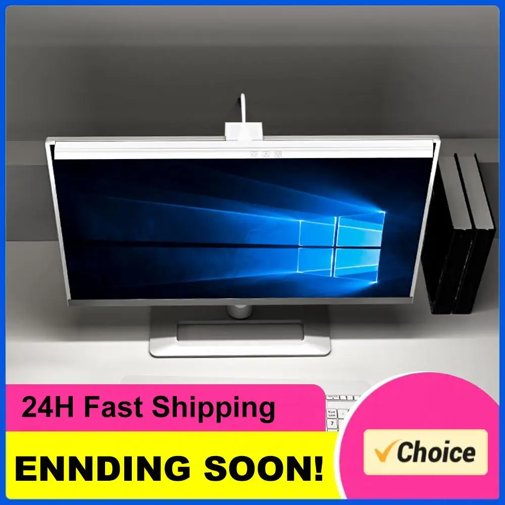 LED Monitor Light Bar Dimmable Computer Monitor Lamp USB Powered Hanging Table Lamp for Eye Caring
LED Monitor Light Bar Dimmable Computer Monitor Lamp USB Powered Hanging Table Lamp for Eye Caring