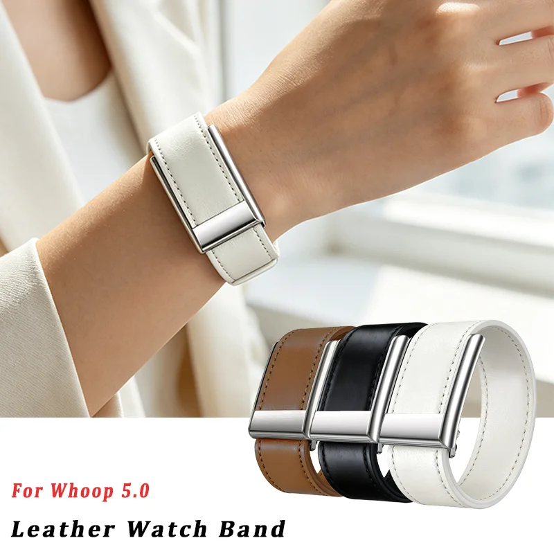 Leather Luxe Tapered Band For Whoop 5.0 one+peak 5.0 MG High-end Strap Bracelet Adjustable Replacement Accessories
Leather Luxe Tapered Band For Whoop 5.0 one+peak 5.0 MG High-end Strap Bracelet Adjustable Replacement Accessories