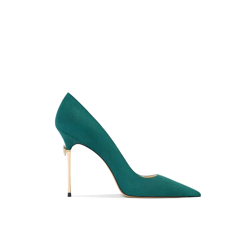 2025 Spring New Genuine Leather Black Heels for Women Comfortable Office Stiletto Shoes
2025 Spring New Genuine Leather Black Heels for Women Comfortable Office Stiletto Shoes