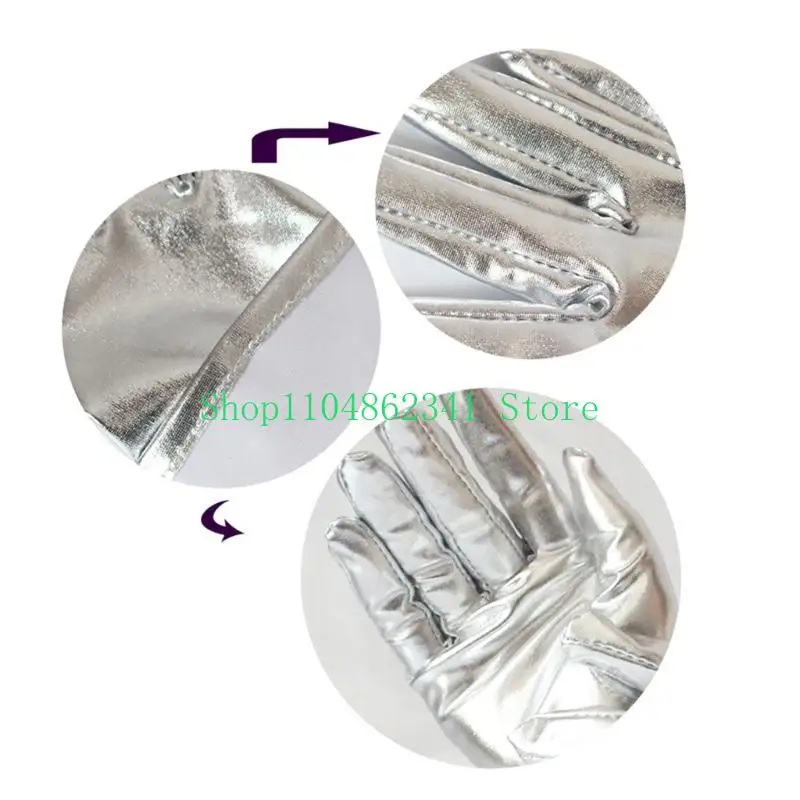 652F Party Shiny Gloves Leather Gloves Women Clothing Accessories Stage Props
652F Party Shiny Gloves Leather Gloves Women Clothing Accessories Stage Props