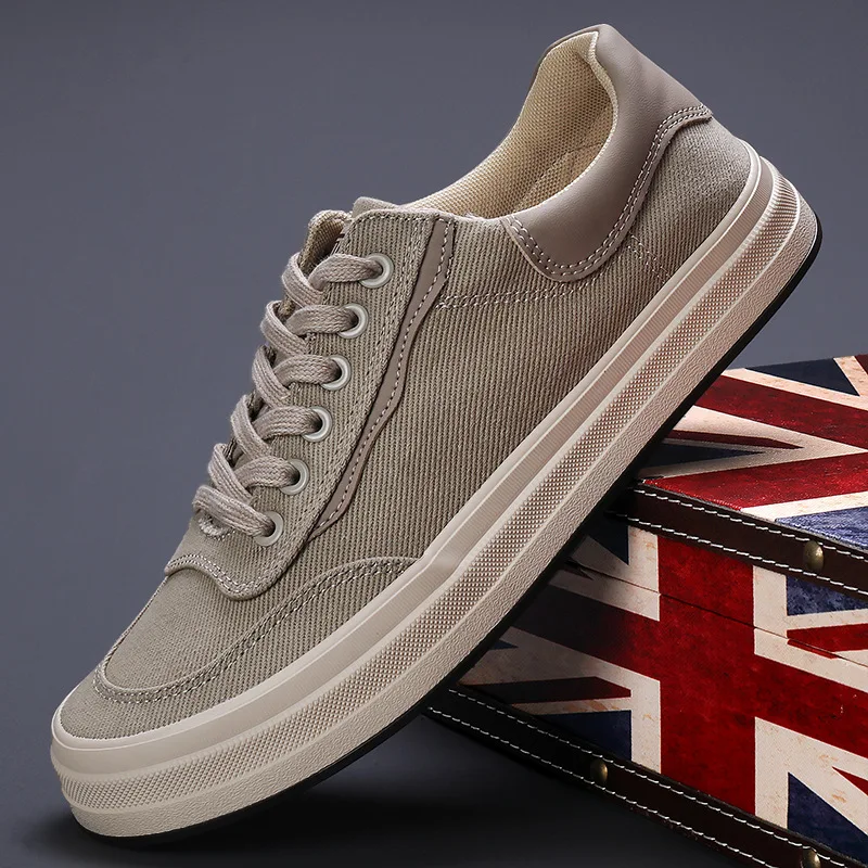 Men's Canvas Shoes Casual Breathable Non-Slip Walking Shoes Fashion Lightweight Comfortable Sneakers for Male
Men's Canvas Shoes Casual Breathable Non-Slip Walking Shoes Fashion Lightweight Comfortable Sneakers for Male