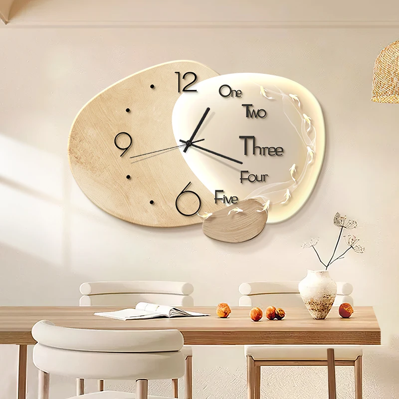 Modern Luxury Wall Clock With 3D Wall Lamp Silent Quartz Clock For Dining Room Living Room Creative Kitchen Wall Decor Art
Modern Luxury Wall Clock With 3D Wall Lamp Silent Quartz Clock For Dining Room Living Room Creative Kitchen Wall Decor Art