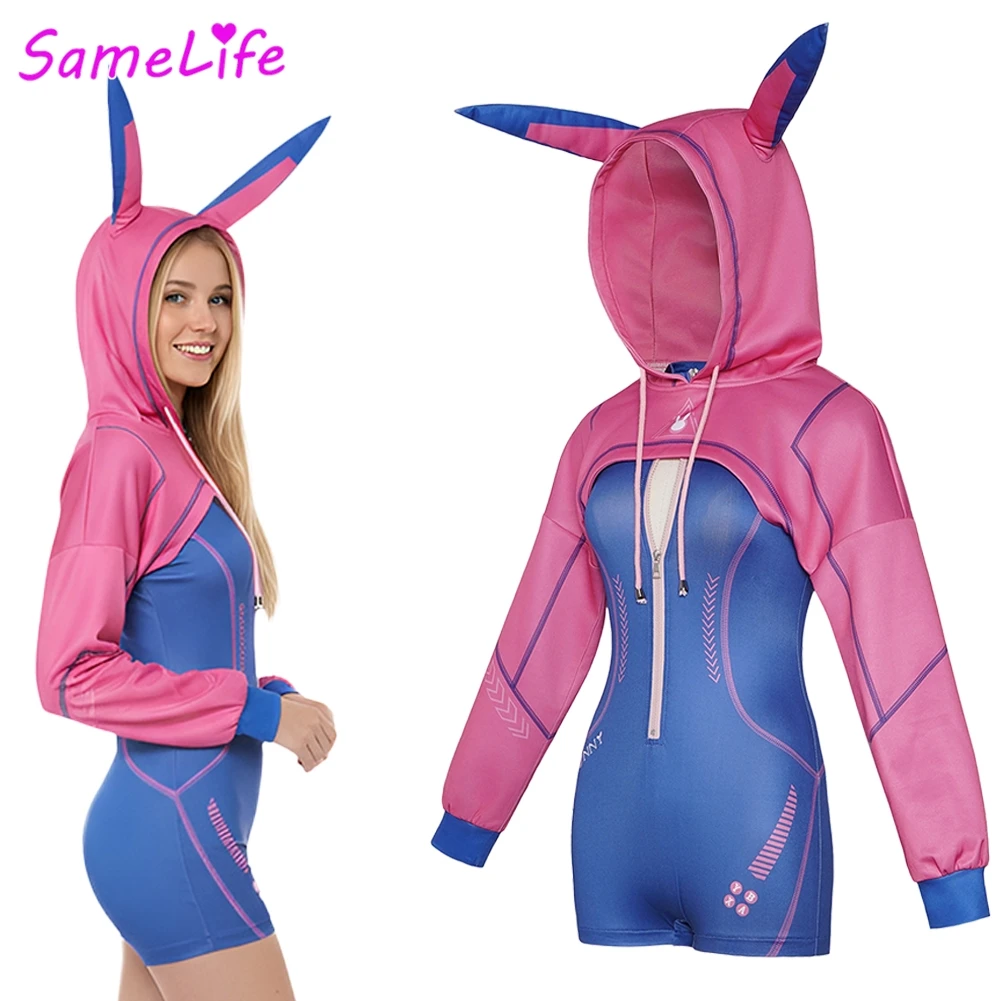 Wholesale Cyber Rabbit Cosplay Clothing Bunny Ears Cartoon Stage Women Costume Disguise Halloween Adult Female Party Outfits
Wholesale Cyber Rabbit Cosplay Clothing Bunny Ears Cartoon Stage Women Costume Disguise Halloween Adult Female Party Outfits
