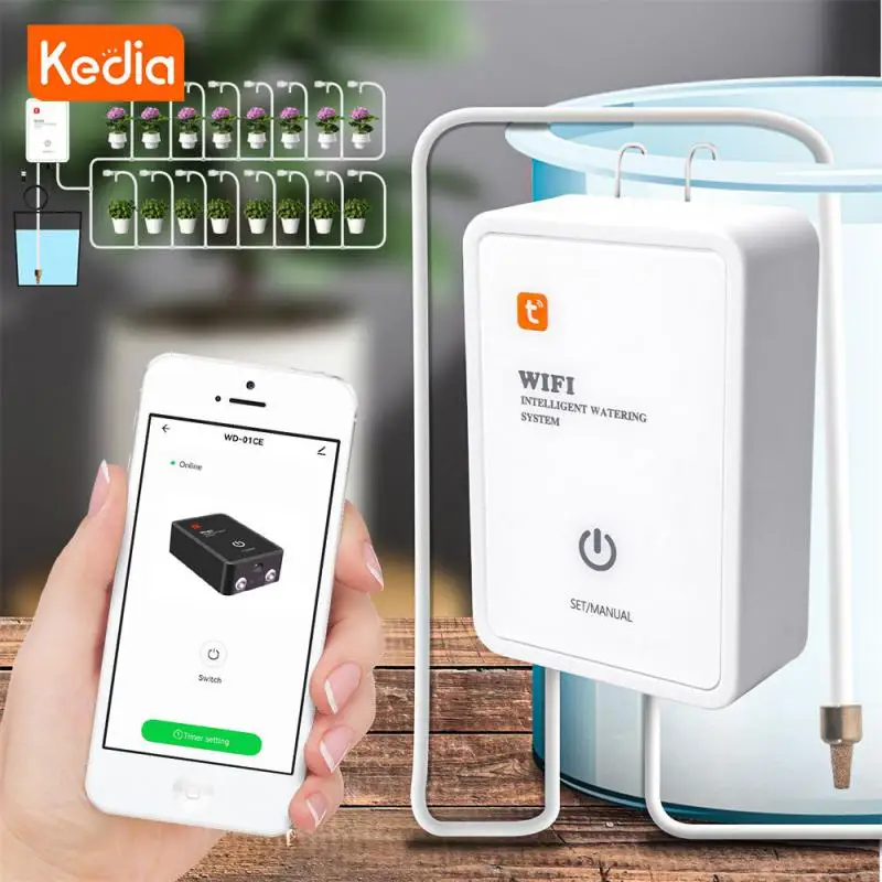 Устройство для полива сада с Wi-Fi, автоматическая система капельного полива
Устройство для полива сада с Wi-Fi, автоматическая система капельного полива
