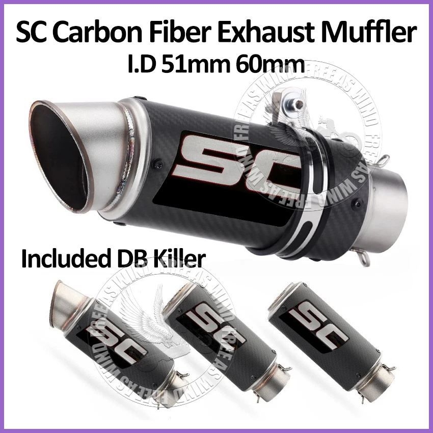 Universal SC Motocycle Exhaust Muffler for Kawasaki400/800/900/1000 DUKE390 R6R1R3R25 CBR5001000 S1000RR ZX6R/ZX10R GSX600R/750R
Universal SC Motocycle Exhaust Muffler for Kawasaki400/800/900/1000 DUKE390 R6R1R3R25 CBR5001000 S1000RR ZX6R/ZX10R GSX600R/750R
