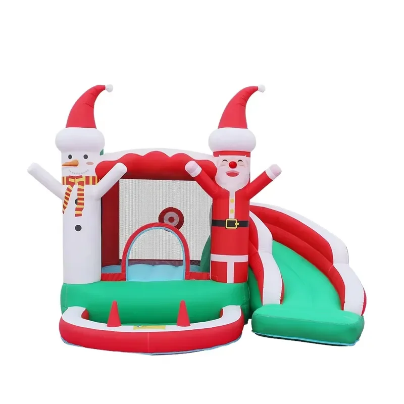 Christmas Inflatable Bouncer Santa Claus Bouncy Castle for Kids Indoor Inflatable Bounce House for Christmas Party
Christmas Inflatable Bouncer Santa Claus Bouncy Castle for Kids Indoor Inflatable Bounce House for Christmas Party