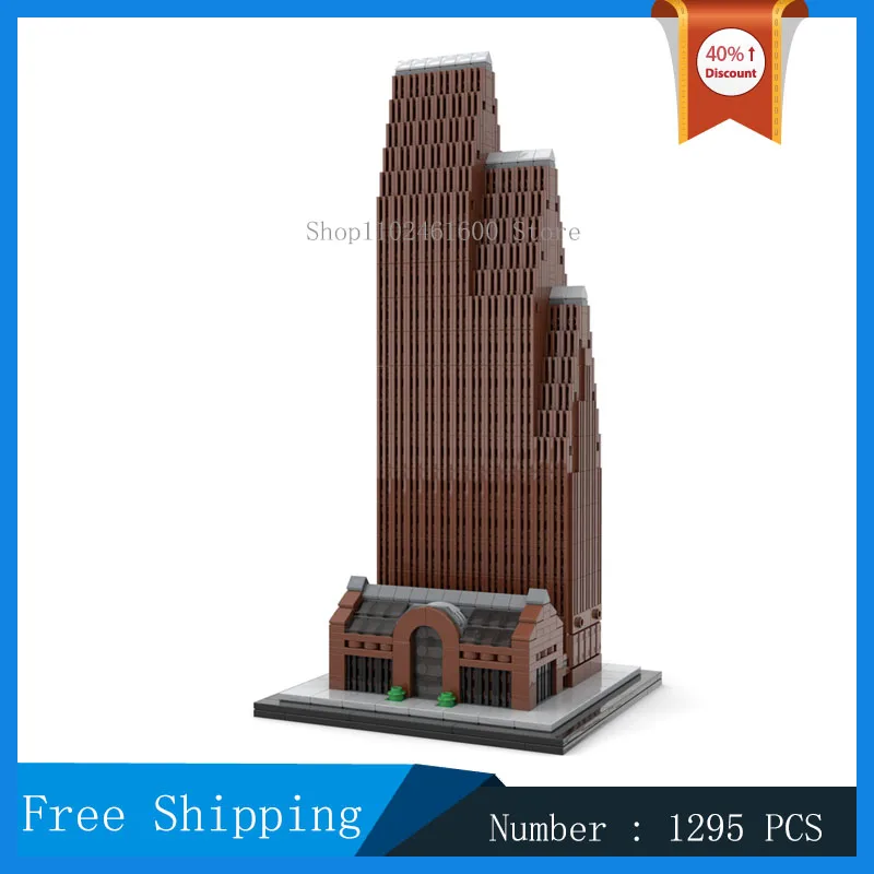 TC Энергетический центр масштаб 1:800 Модель Строительные блоки MOC Городской вид на улицу Современный небоскребок Библиотека Строительная коллекция игрушек Подарок
TC Энергетический центр масштаб 1:800 Модель Строительные блоки MOC Городской вид на улицу Современный небоскребок Библиотека Строительная коллекция игрушек Подарок
