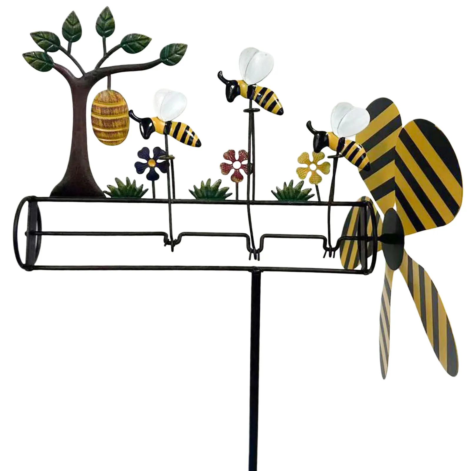 Bee Honeycomb Outdoor Wind Spinner Vivid Appearance Animal Windmill for Garden Courtyard Patio Decor CLH@8
Bee Honeycomb Outdoor Wind Spinner Vivid Appearance Animal Windmill for Garden Courtyard Patio Decor CLH@8