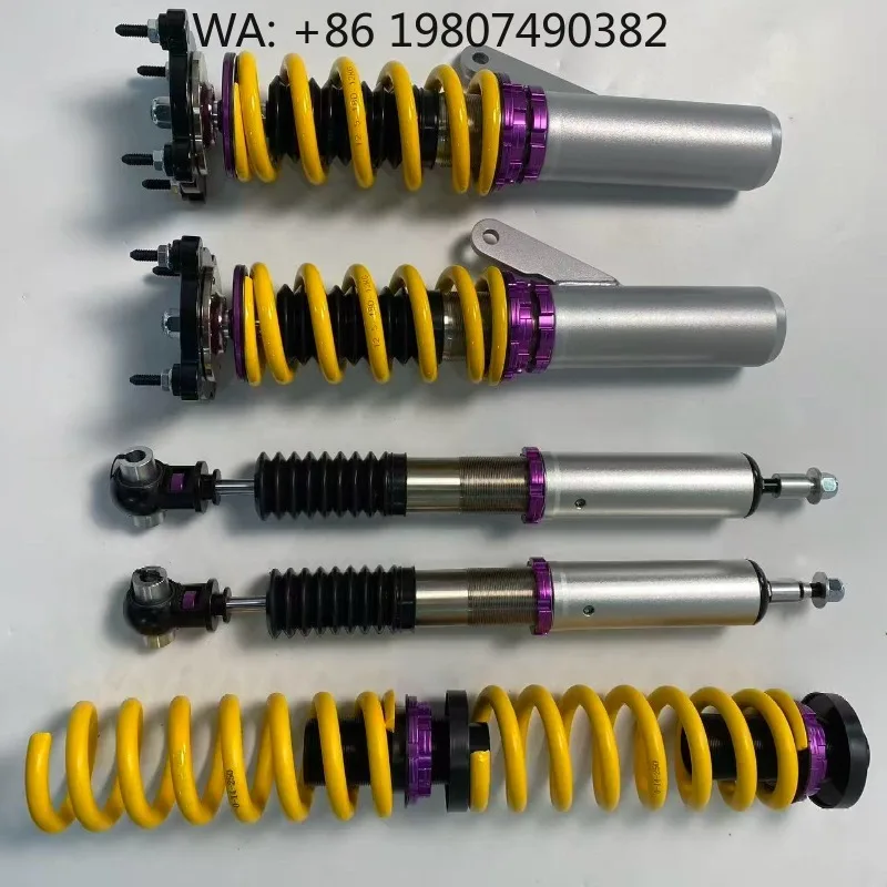 Street Edition High Strength Coilover Shock Absorbers, Damping Adjustable Steel Struts, Anti Fatigue Daily High Speed Driving Pa
Street Edition High Strength Coilover Shock Absorbers, Damping Adjustable Steel Struts, Anti Fatigue Daily High Speed Driving Pa