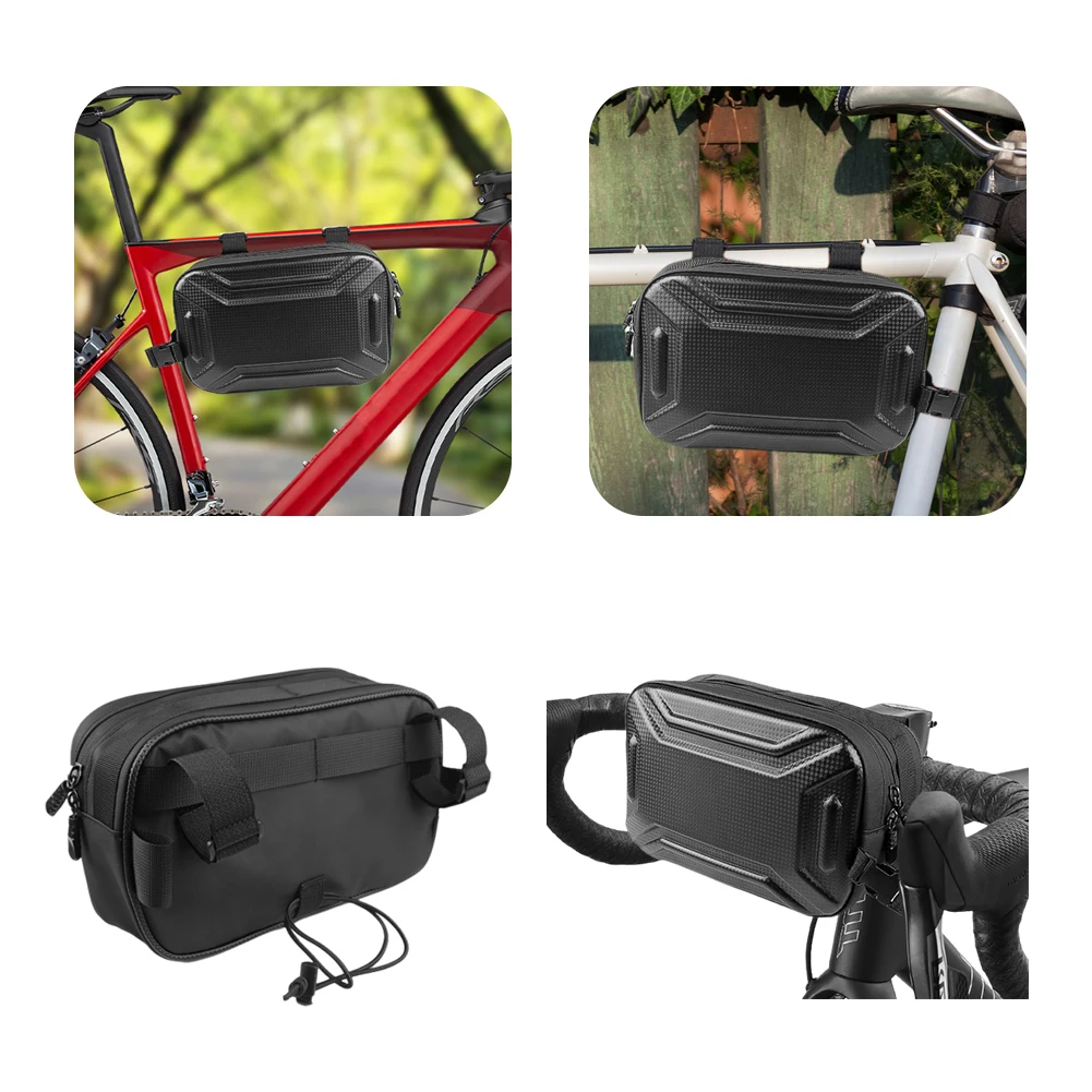 3L Bike Front Tube Bag Multifunctional Bicycle Tail Bag Adjustable Strap Bicycle Storage Bag Hard Shell for Mountain Road Bikes
3L Bike Front Tube Bag Multifunctional Bicycle Tail Bag Adjustable Strap Bicycle Storage Bag Hard Shell for Mountain Road Bikes