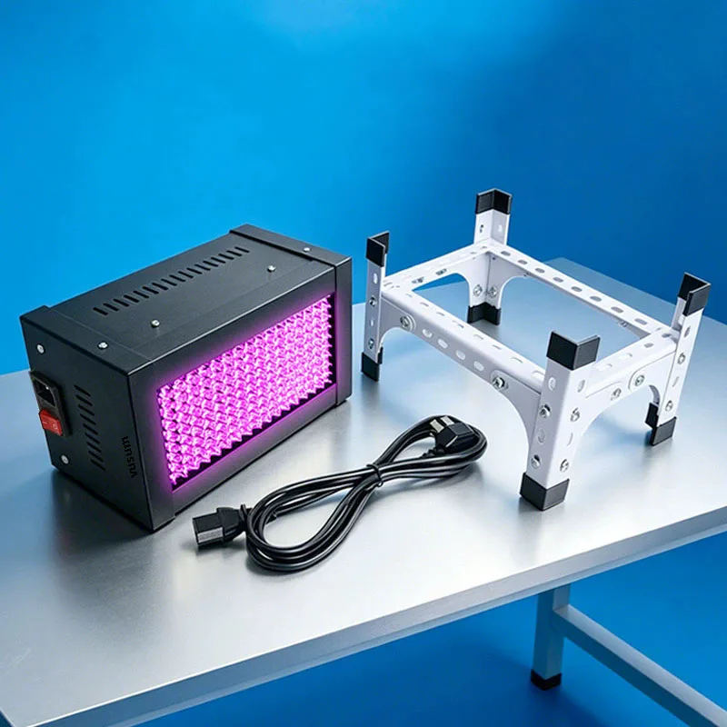 LED Ultraviolet UV Curing Lamp 365nm 395nm 405nm for PCB Green Oil 3D Printing OCA Resin Curing 3D Printing Silk Screen Printing
LED Ultraviolet UV Curing Lamp 365nm 395nm 405nm for PCB Green Oil 3D Printing OCA Resin Curing 3D Printing Silk Screen Printing