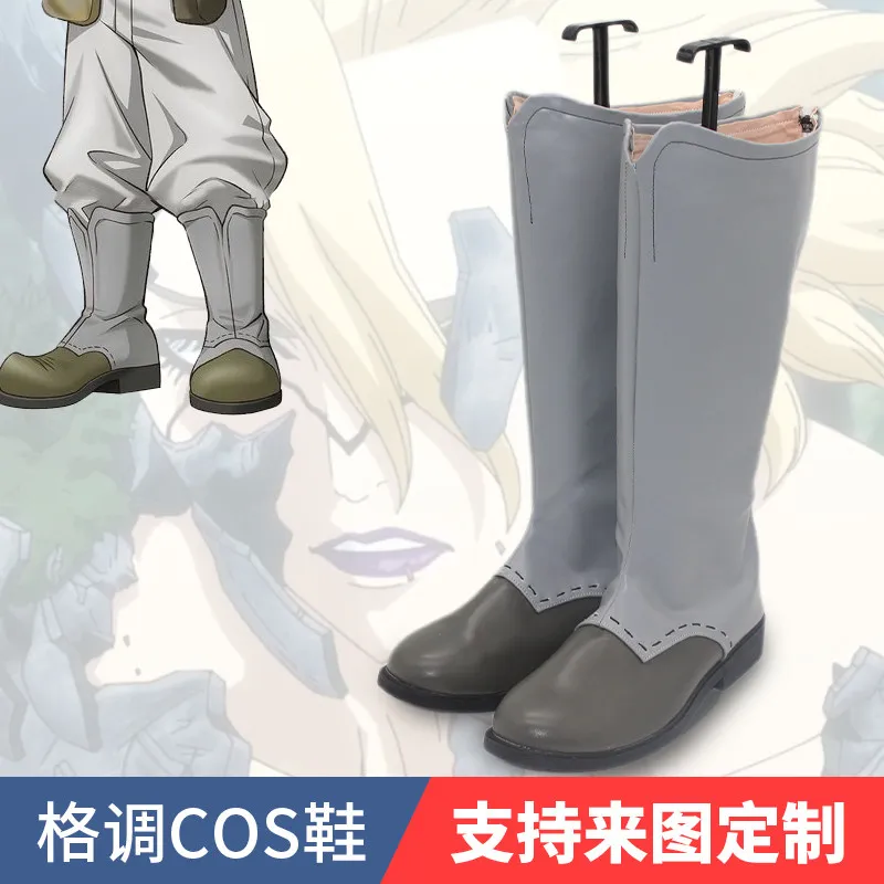 Stanley Snyder Cosplay Shoes Anime Dr STONE Accessories Cosplay Boots Halloween Carnival Boots Custom Made
Stanley Snyder Cosplay Shoes Anime Dr STONE Accessories Cosplay Boots Halloween Carnival Boots Custom Made