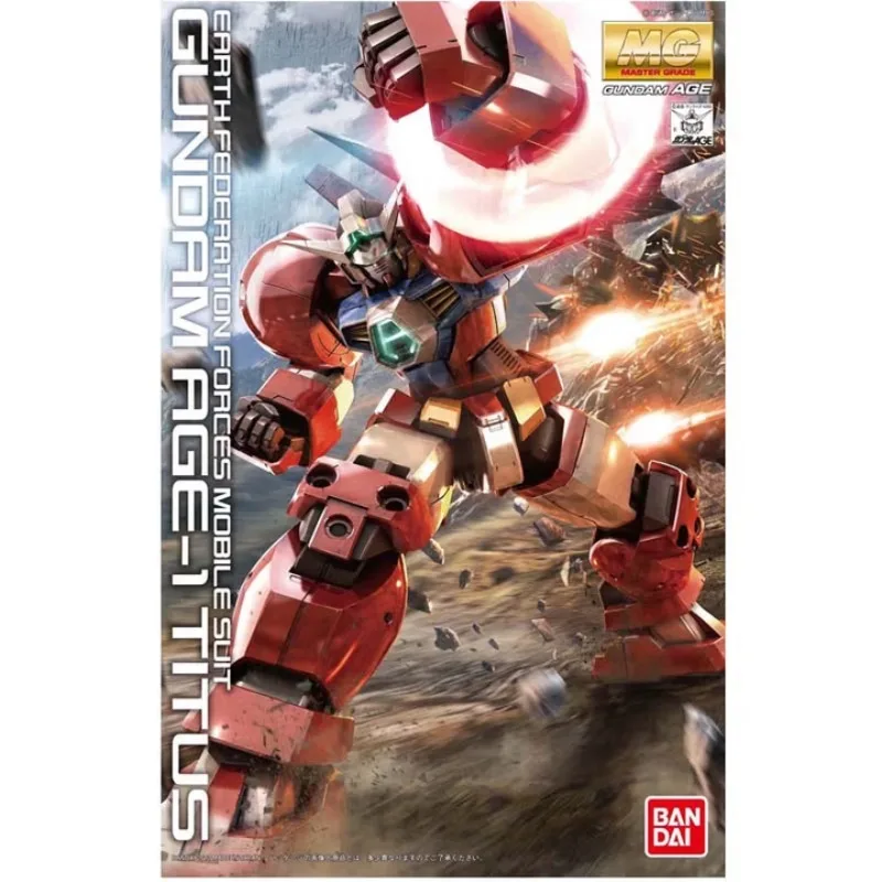 Genuine BANDAI MG 1/100 Gundam AGE-1 Titus Mobile Suit Gundam AGE Assembly Model Kit Collectible Toy
Genuine BANDAI MG 1/100 Gundam AGE-1 Titus Mobile Suit Gundam AGE Assembly Model Kit Collectible Toy