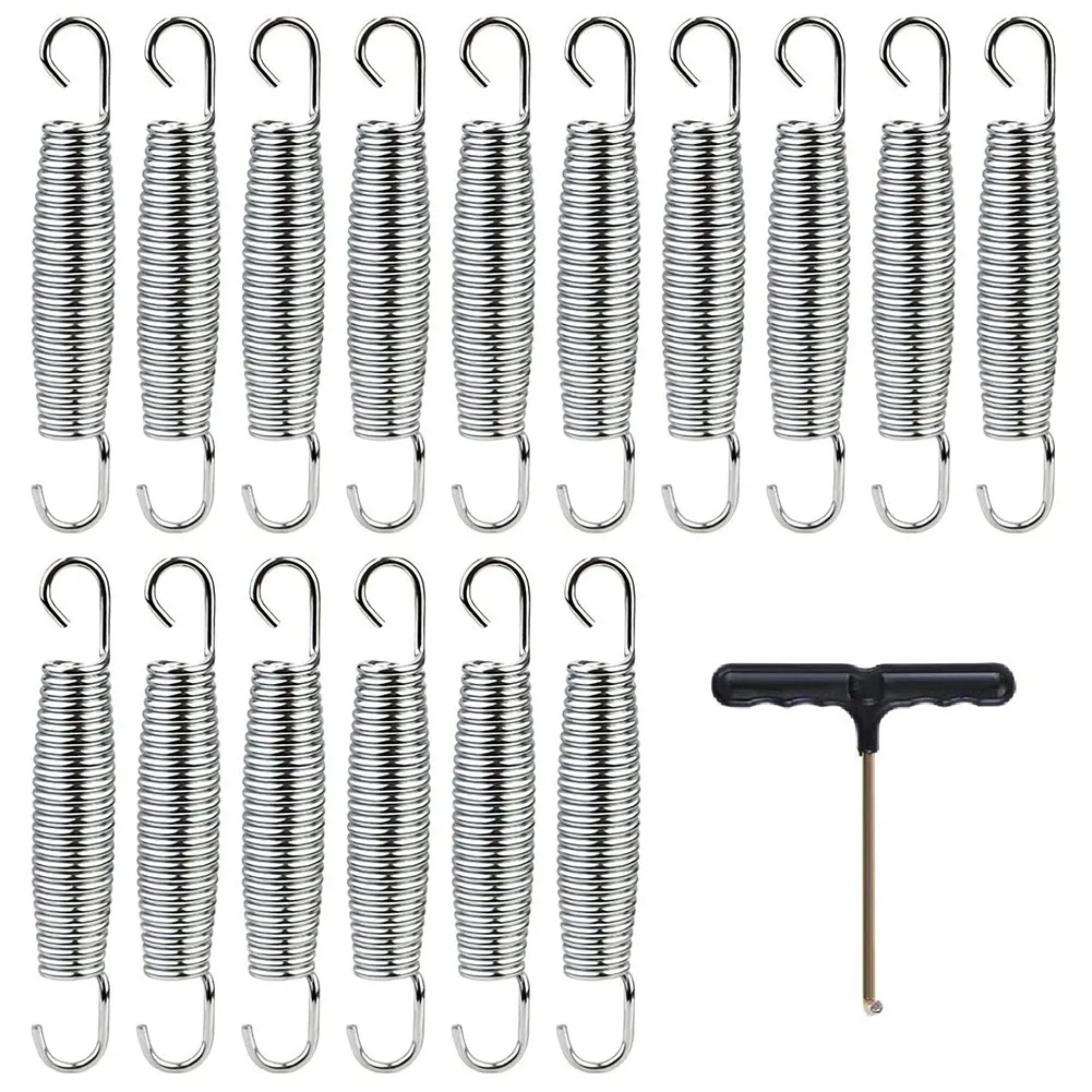 B48B-16PCS 5,5-дюймовые сверхмощные сменные пружины для батута с Т-образным крючком, тянущий инструмент, аксессуары для батута, ручной инструмент
B48B-16PCS 5,5-дюймовые сверхмощные сменные пружины для батута с Т-образным крючком, тянущий инструмент, аксессуары для батута, ручной инструмент