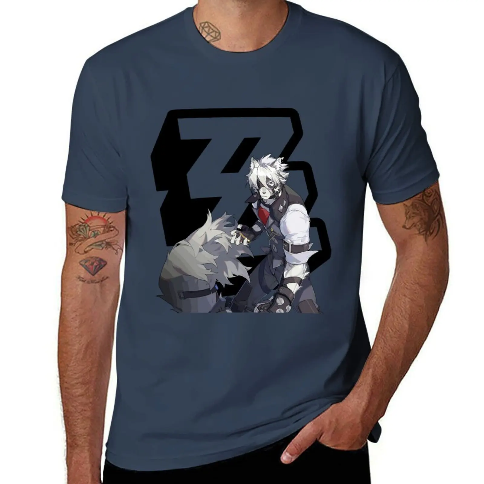 ZZZ Von Lycaon T-Shirt Casual All Match Tee Shirt for Men
ZZZ Von Lycaon T-Shirt Casual All Match Tee Shirt for Men