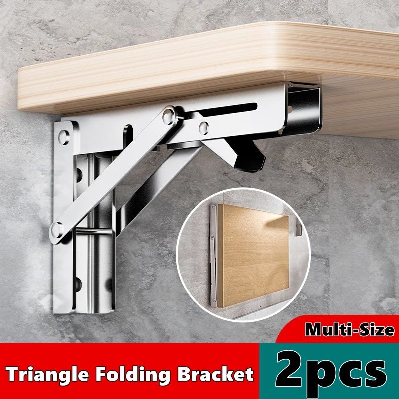 2PCS TriangleFolding Shelf Brackets,Multi-SizeCollapsibleTable Desk Support,Space SavingDIY Wall Mounted Floating Shelf Hardware
2PCS TriangleFolding Shelf Brackets,Multi-SizeCollapsibleTable Desk Support,Space SavingDIY Wall Mounted Floating Shelf Hardware