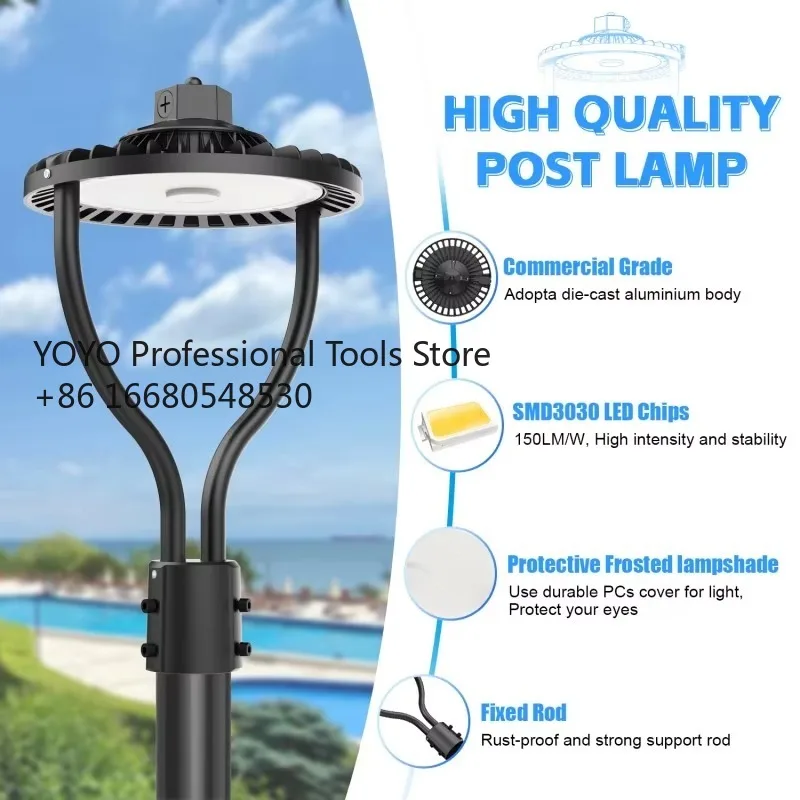 j6WGarden Lights 60W-150W IP65 CCT & Watt Tunable AC100~277V Aluminum Housing LED Outdoor Yard Street Lighting for Road Lighting
j6WGarden Lights 60W-150W IP65 CCT & Watt Tunable AC100~277V Aluminum Housing LED Outdoor Yard Street Lighting for Road Lighting
