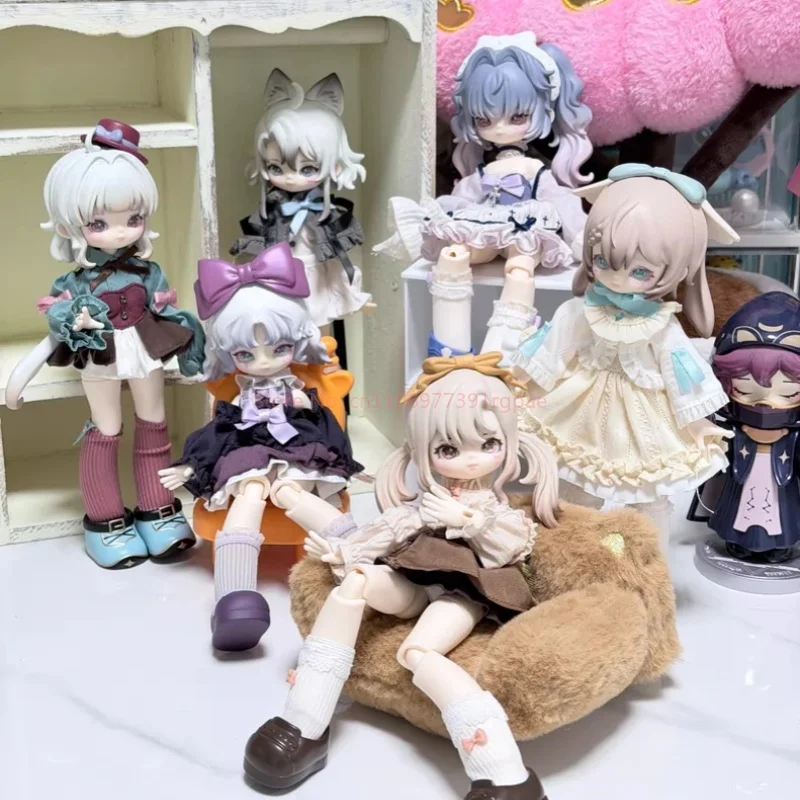 Новинка! Горячая серия Misya Museum Of The Weird: коллекционная шарнирная фигурка BJD 1/8 в слепой коробке, милая, подвижная, с возможностью позирования, загадочная коробка-сюрприз, подарки для коллекционеров.
Новинка! Горячая серия Misya Museum Of The Weird: коллекционная шарнирная фигурка BJD 1/8 в слепой коробке, милая, подвижная, с возможностью позирования, загадочная коробка-сюрприз, подарки для коллекционеров.