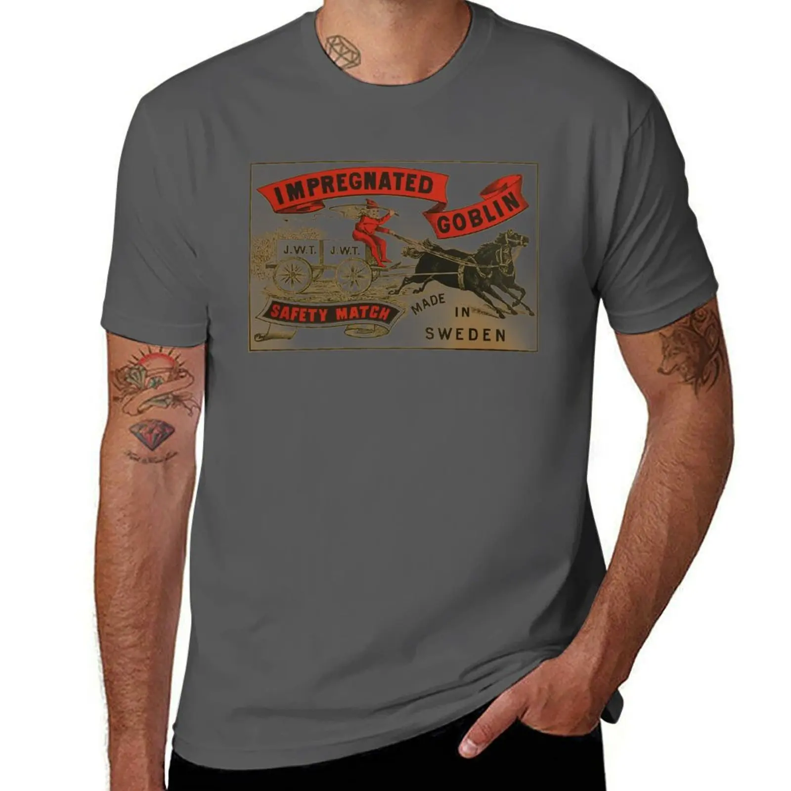 Jnkpings Westra Tndsticksfabrik T-Shirt quick drying oversized t shirt mens graphic t-shirts big and tall
Jnkpings Westra Tndsticksfabrik T-Shirt quick drying oversized t shirt mens graphic t-shirts big and tall