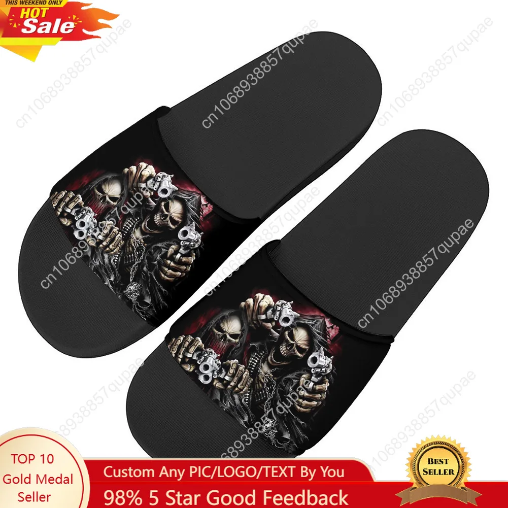 Crazy Skeleton Slippers Home Water Shoes Retro Street Men Women Teenagers Beach Pool Sandals High Quality Custom Summer Slipper
Crazy Skeleton Slippers Home Water Shoes Retro Street Men Women Teenagers Beach Pool Sandals High Quality Custom Summer Slipper
