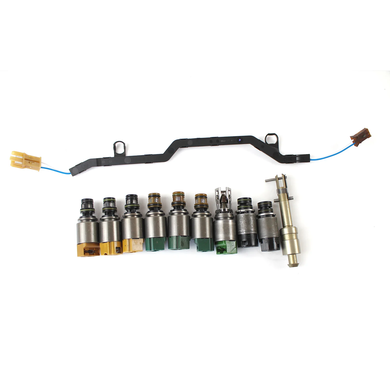 11 шт. комплект соленоидов коробки передач и жгут проводов для BMW ZF6HP19 ZF6HP26 ZF6HP32 ZF
11 шт. комплект соленоидов коробки передач и жгут проводов для BMW ZF6HP19 ZF6HP26 ZF6HP32 ZF