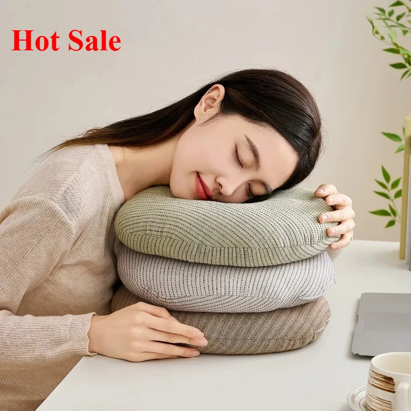 2025 4D striped lunch break pillow buckwheat pillow office nap artifact student lunch break sleeping throw pillow
2025 4D striped lunch break pillow buckwheat pillow office nap artifact student lunch break sleeping throw pillow