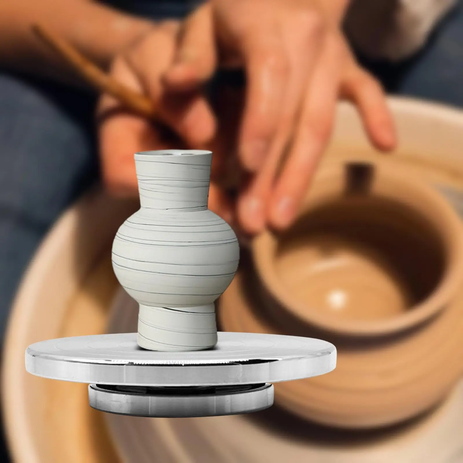 Sculpting Wheel Turntable Paint Spraying Revolving Cake Turntable
Sculpting Wheel Turntable Paint Spraying Revolving Cake Turntable