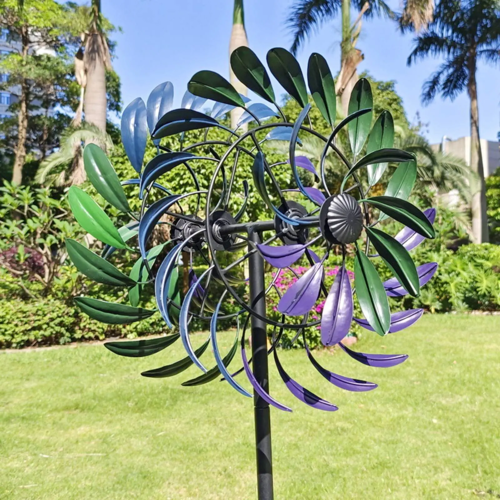 Colorful Garden Wind Rotor Rotating Design Wind Rotor Rotor Kinetic Wind Sculpture Easy to Install Yard Art for Patio
Colorful Garden Wind Rotor Rotating Design Wind Rotor Rotor Kinetic Wind Sculpture Easy to Install Yard Art for Patio