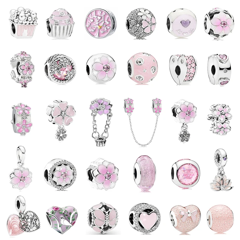 New Fashionable Charm Original Pink Lotus Bird Backpack Flower Beads Suitable for the original Pandora Women's Bracelet Jewelry
New Fashionable Charm Original Pink Lotus Bird Backpack Flower Beads Suitable for the original Pandora Women's Bracelet Jewelry