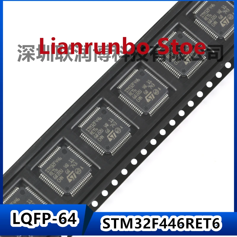 New original STM32F446RET6 LQFP-64 ARM Cortex-M4 32-bit microcontroller MCU 
New original STM32F446RET6 LQFP-64 ARM Cortex-M4 32-bit microcontroller MCU