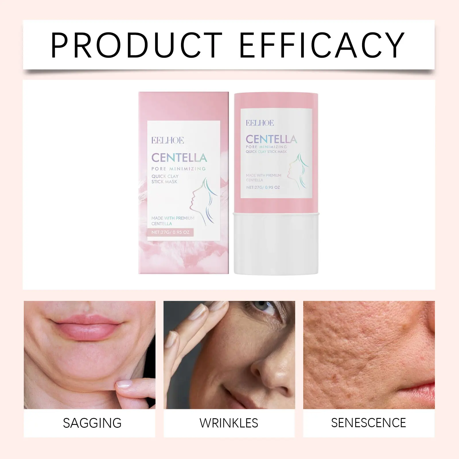 Eelhoe Centella Face Cleansing Mask Stick Shrink Pores Deeply Moisturizing Blackhead Remover Facial Skin Care Wash Balm Sticks
Eelhoe Centella Face Cleansing Mask Stick Shrink Pores Deeply Moisturizing Blackhead Remover Facial Skin Care Wash Balm Sticks
