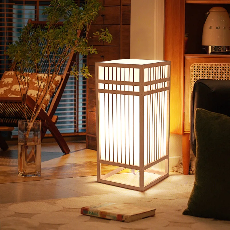 Wabi Sabi Bamboo Weaving Wooden LED Floor Lamps Hand Knitting Minimalist Handicrafts Bedroom Study Bedside Rectangle Stand Light
Wabi Sabi Bamboo Weaving Wooden LED Floor Lamps Hand Knitting Minimalist Handicrafts Bedroom Study Bedside Rectangle Stand Light