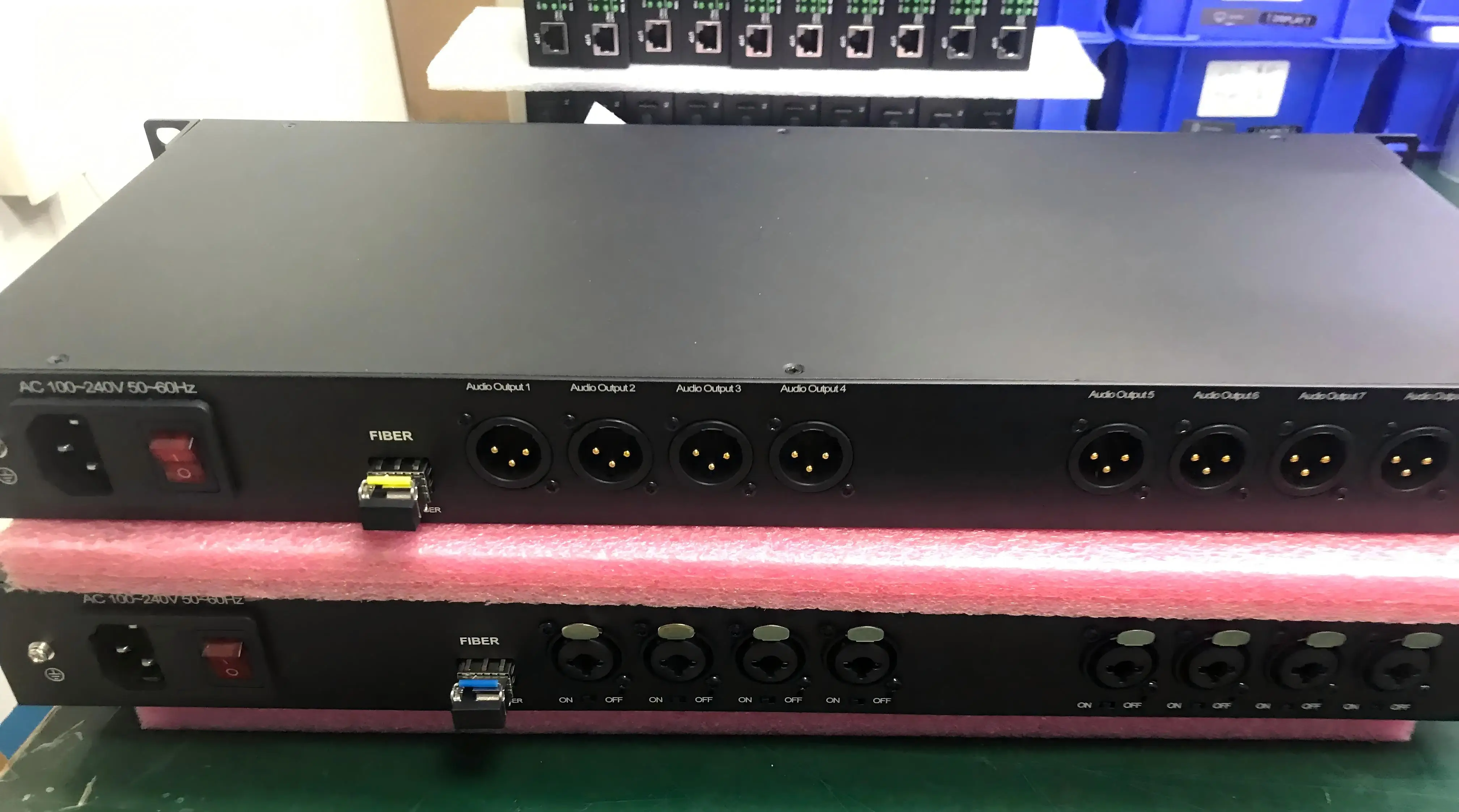 Радио- и ТВ-трансляционное оборудование Сбалансированный цифровой XLR аудио-оптический преобразователь с фантомным питанием 48 В
Радио- и ТВ-трансляционное оборудование Сбалансированный цифровой XLR аудио-оптический преобразователь с фантомным питанием 48 В