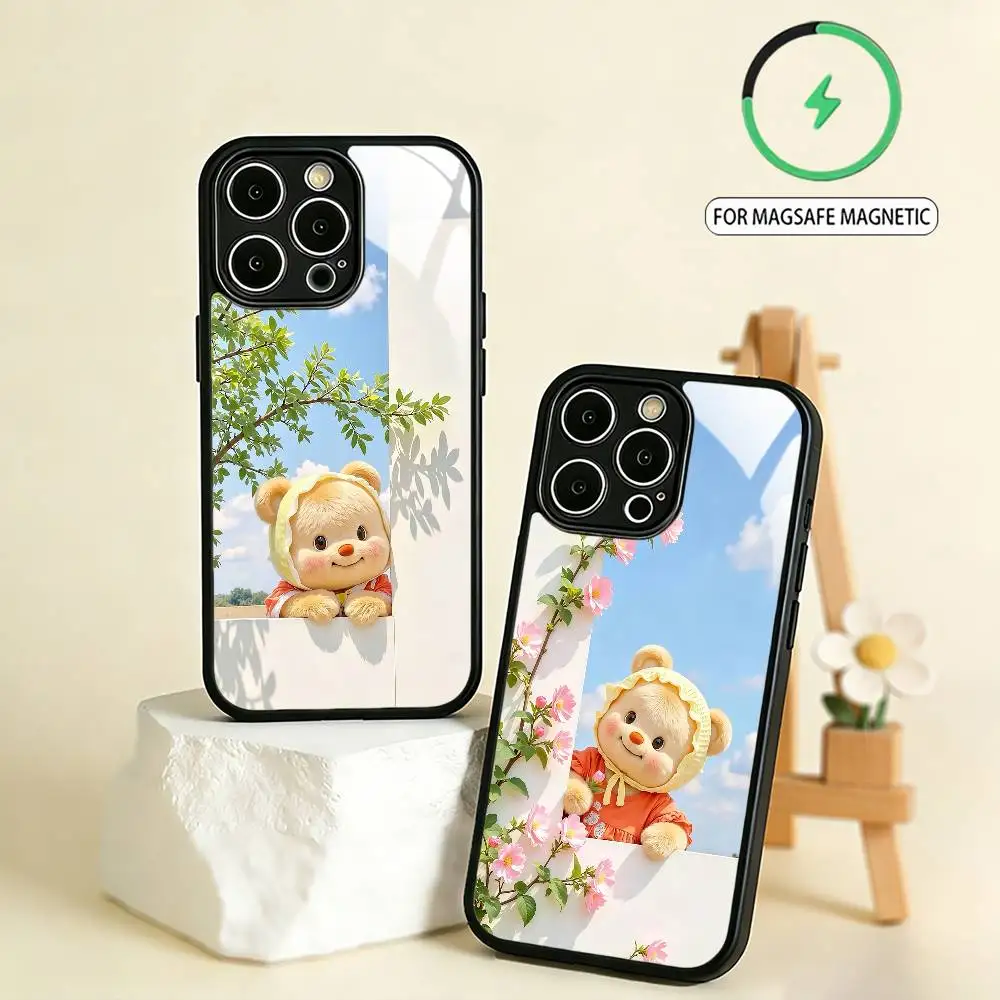 Healing B-Butter Bread B-Bear Phone Case For iPhone17,16,15,14,13,12,11 Plus,Pro Max Magnetic For Magsafe Wireless Charging
Healing B-Butter Bread B-Bear Phone Case For iPhone17,16,15,14,13,12,11 Plus,Pro Max Magnetic For Magsafe Wireless Charging