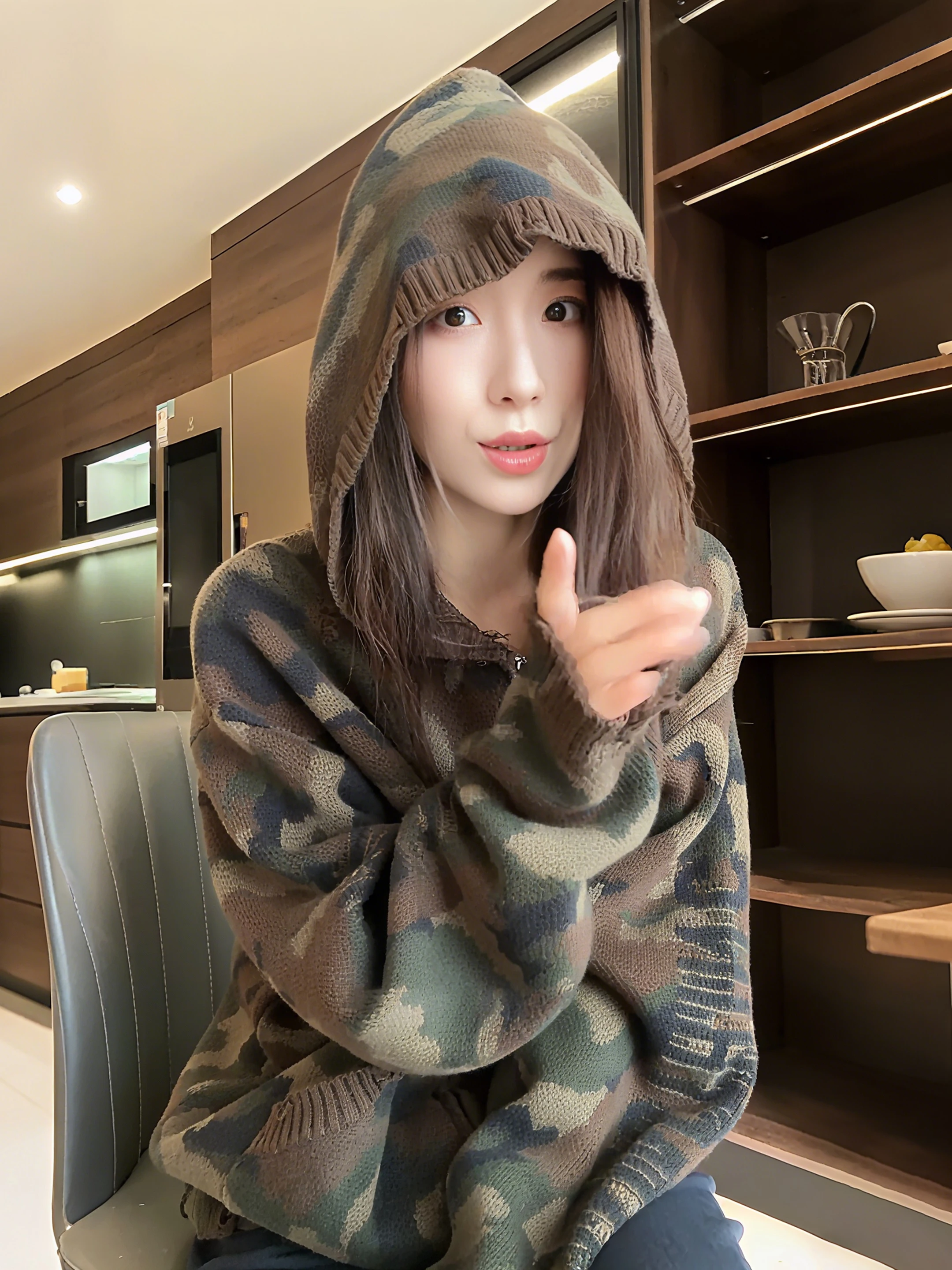 Loose Fit American Sle Camouflage Patterned Hooded Knitted Open Cardigan Men Women Autumn Winter Lazy Faion Sweater Jaet
Loose Fit American Sle Camouflage Patterned Hooded Knitted Open Cardigan Men Women Autumn Winter Lazy Faion Sweater Jaet