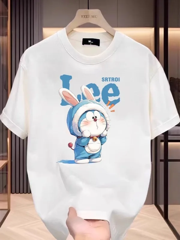 Parent child short sleeved T-shirt for men and women summer trendy brand top 2025 new loose round neck pure cotton T-shirt
Parent child short sleeved T-shirt for men and women summer trendy brand top 2025 new loose round neck pure cotton T-shirt