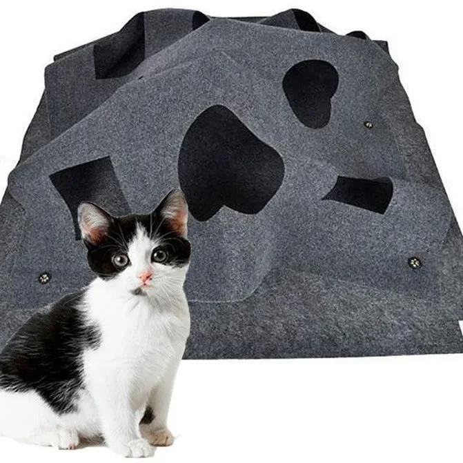 Pet Cat Toys Cat Activity Play Mat Cat Breathable Activity Funny Interactive Pad Bite Resistant Pad Pet Rug Training Mat
Pet Cat Toys Cat Activity Play Mat Cat Breathable Activity Funny Interactive Pad Bite Resistant Pad Pet Rug Training Mat