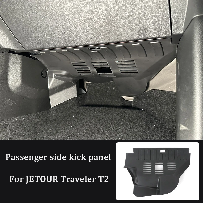 Fit for JETOUR Traveler T2 Car Co-pilot Anti-kick Board Modification Ventilation Opening Under The Passenger Anti-kick Board
Fit for JETOUR Traveler T2 Car Co-pilot Anti-kick Board Modification Ventilation Opening Under The Passenger Anti-kick Board