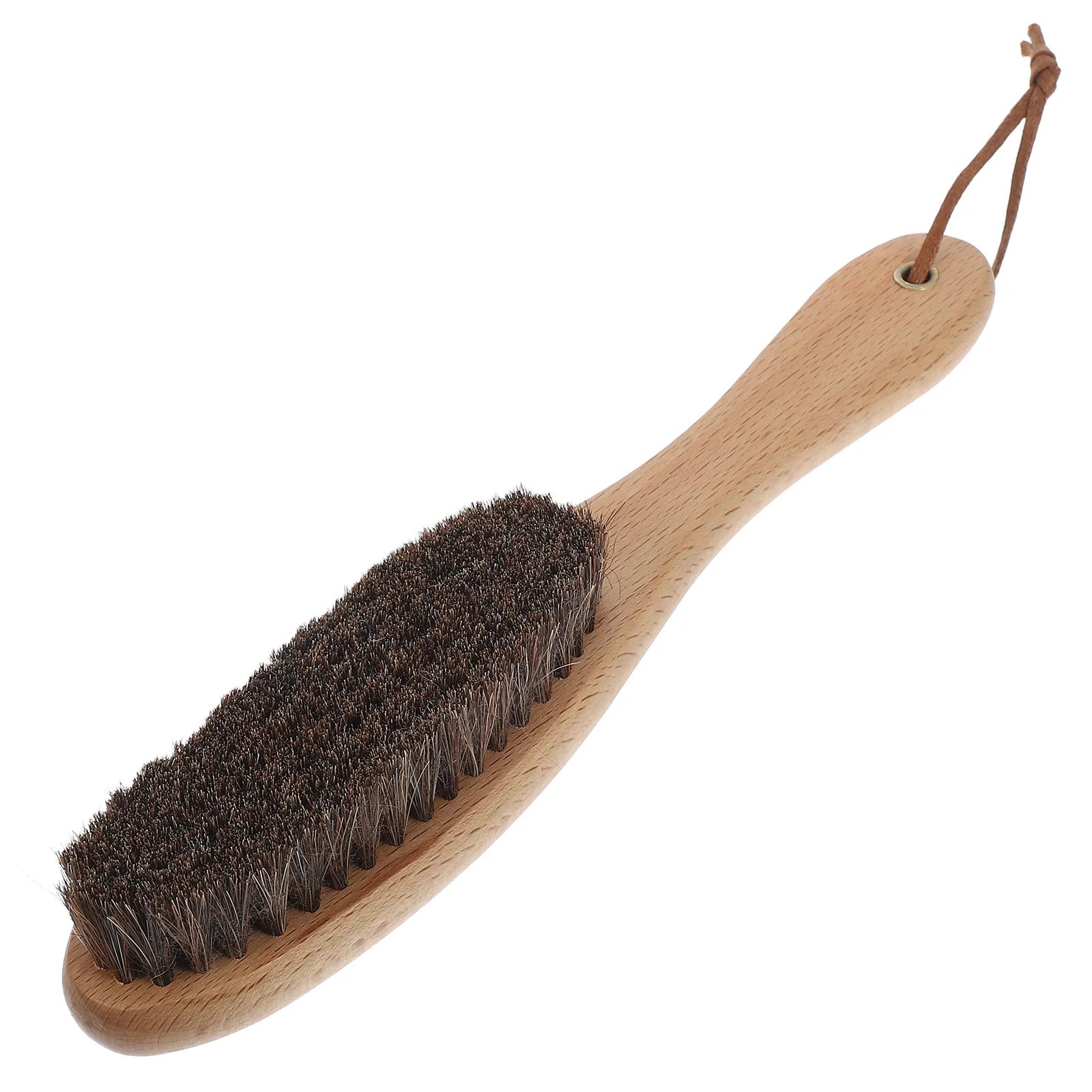 Horse Grooming Brush Soft Horsehair Bristles Wooden Handle Dust Removal Cleaning Supplies Static Lint Remover Lightweight
Horse Grooming Brush Soft Horsehair Bristles Wooden Handle Dust Removal Cleaning Supplies Static Lint Remover Lightweight