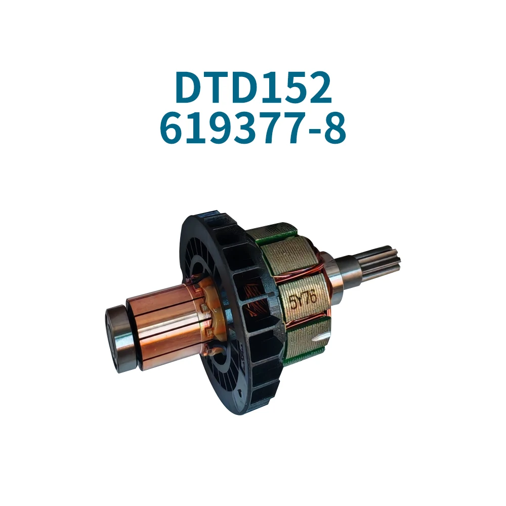 Rotor for Makita DTD152 DTD 152 619377-8 screwdriver motor armature replacement part
Rotor for Makita DTD152 DTD 152 619377-8 screwdriver motor armature replacement part