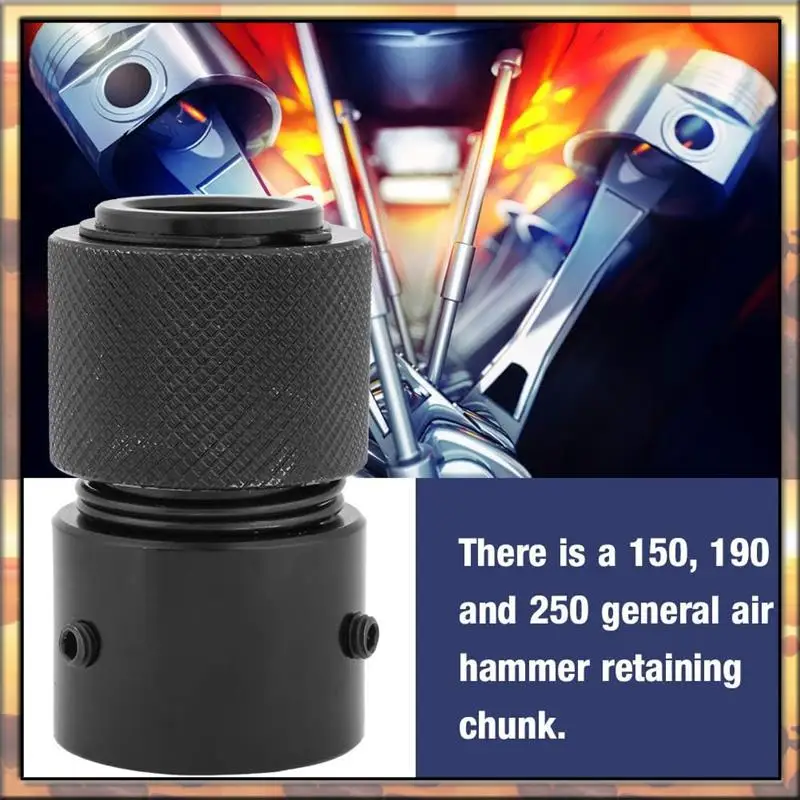 AS59 Air Hammer Retaining Chuck, Portable Retainer Chuck For Air Hammers, Replacement Air Hammer Quick Release Chuck
AS59 Air Hammer Retaining Chuck, Portable Retainer Chuck For Air Hammers, Replacement Air Hammer Quick Release Chuck