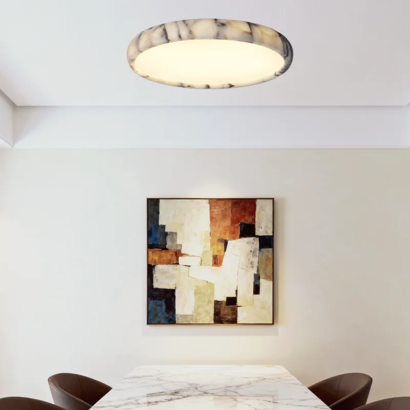 Simple round marble ceiling lamp Modern embedded round stone dining room bedroom decorative ceiling lamp
Simple round marble ceiling lamp Modern embedded round stone dining room bedroom decorative ceiling lamp