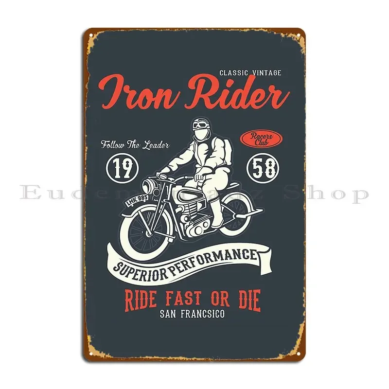 Металлическая табличка Iron Rider, винтажный персонализированный забавный жестяной плакат для вечеринок и дома
Металлическая табличка Iron Rider, винтажный персонализированный забавный жестяной плакат для вечеринок и дома